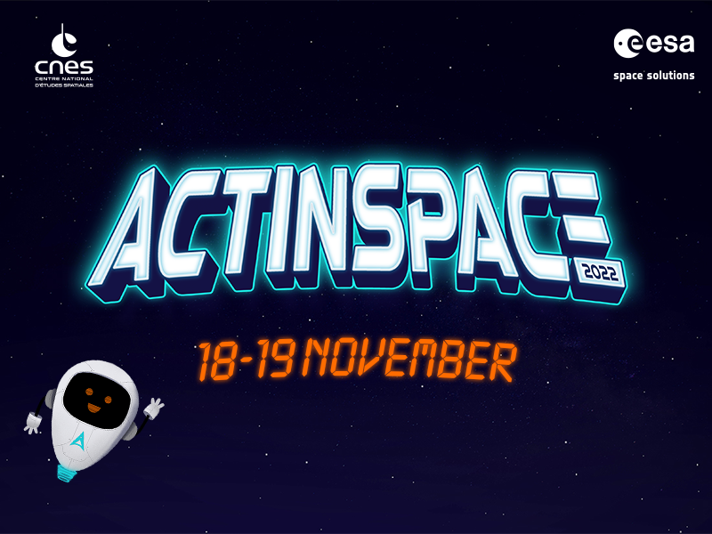 It's almost time for the ActInSpace hackathon in Darmstadt!