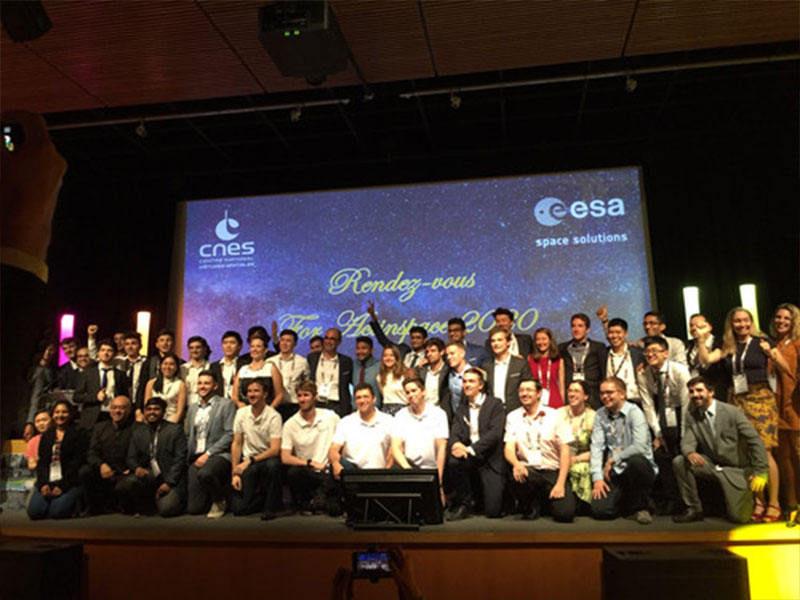 Vindo Team Announced as the Winner of the FabSpace 2.0 Prize in ActInSpace® 2018 in Toulouse, France 